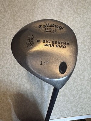 Callaway Big Bertha War Bird 11° Driver RCH 96 Regular Flex Graphite RH + HC