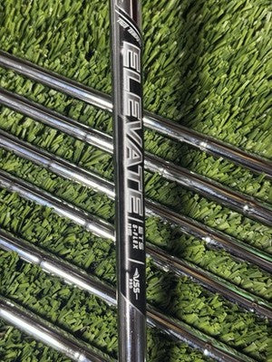 Callaway Apex Pro 21 Iron Set 4-PW Stiff Flex Elevate Steel Shafts Right Handed