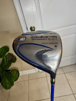 Cobra Speed LD Driver 10.5* M Speed Tuned Aldila NVS 50g R Flex Graphite RH