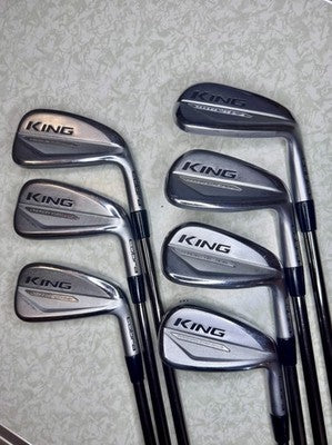 COBRA KING FORGED TEC ONE LEGNTH IRON SET 5-PW, GW Recoil ESX Graphite R-Flex RH
