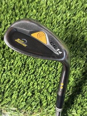 Right Handed Cleveland CG14 60*-12 Lob Wedge Zip Grooves Steel Shaft 35.5”