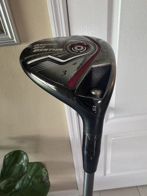 Callaway Great Big Bertha 2015 3 Fairway Wood 15* Kuro Kage 50g R Flex RH W/ HC
