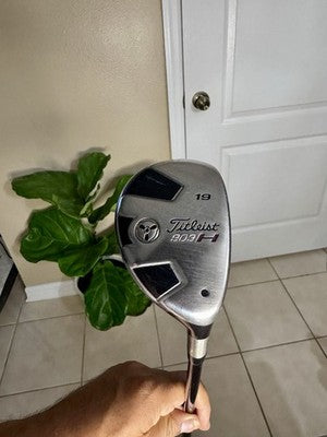 Titleist 909 H 4 Hybrid 19* Aldila Voodoo HY-S 80g S Flex Graphite Mens RH & HC