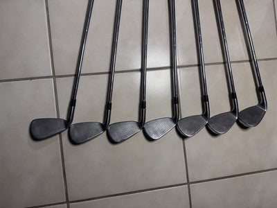 Tour Edge HL3 Iron Set 4-Pw Stiff Flex KBS Tour Steel Shafts RH +1.5