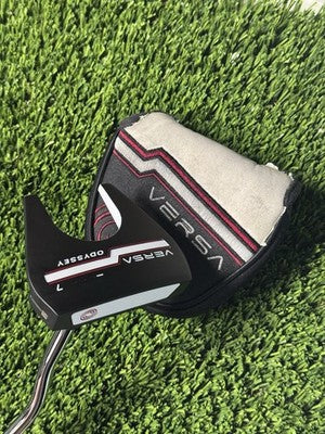Right Handed Odyssey Versa #7 Black 35 in Putter With Head Cover