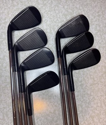 Tour Edge Exotics Exs 220H Iron Set 6-Pw, Aw, Gw S-Flex Max 80g Steel Shafts RH