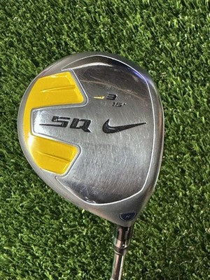 Right Handed Nike SQ Sasquatch 3 Fairway Wood 15* Steel Shaft Regular Flex 42.5"