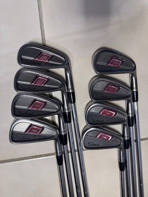 Titleist 755 Forged Iron Set 3-PW S300 Dynamic Gold Steel Shafts Stiff RH +0.5”