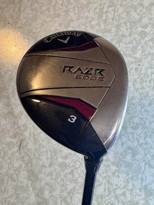 Callaway RAZR EDGE - 3 Wood - Regular Flex 65g Graphite Shaft RH With Head Cover
