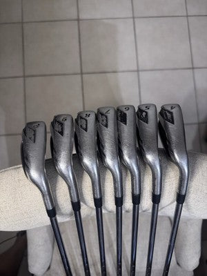 Tour Edge HL3 Iron Set 4-Pw Stiff Flex KBS Tour Steel Shafts RH +1.5