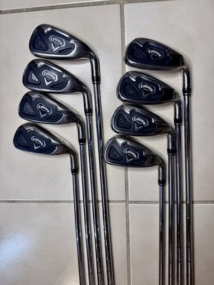 Callaway Fusion Wide Sole Iron Set 3-PW N.S.Pro 990 GH Uniflex Steel Mens RH