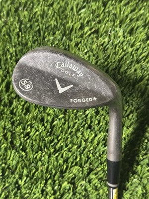 Right Handed Callaway Forged Plus 58° 10 Lob Wedge Steel Wedge Flex 35.5”