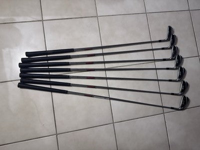 Tour Edge HL3 Iron Set 4-Pw Stiff Flex KBS Tour Steel Shafts RH +1.5