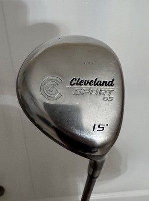 Cleveland Sport OS 15° Fairway Wood RH Regular Flex Sports Series Graphite Shaft
