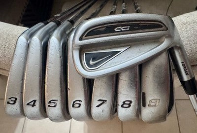 NIKE CCi Forged Iron Set 3-PW Dynamic Gold S300 Stiff Steel RH irons