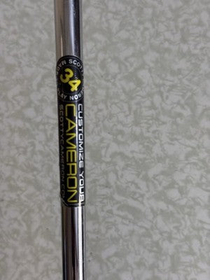 LH Scotty Cameron 2021 Phantom X 7 34" Single-Bend Putter Golf Club w/HC