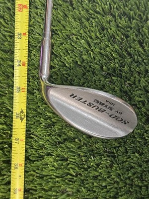 Right Handed Sod Buster by STAG Unique Design Sand Wedge Steel Shaft 35.5”
