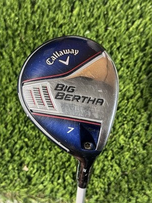 Right Hand Callaway 2014 Big Bertha 7 Fairway Wood Fubuki Regular Flex VERY NICE