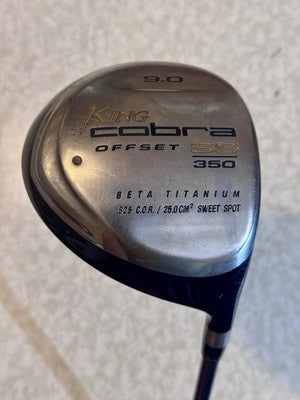 King Cobra Offset SS 350 Driver 9.0° 60g Stiff Flex Graphite Shaft RH Golf Club