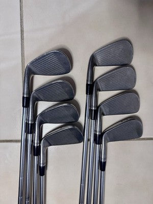 Titleist 755 Forged Iron Set 3-PW S300 Dynamic Gold Steel Shafts Stiff RH +0.5”