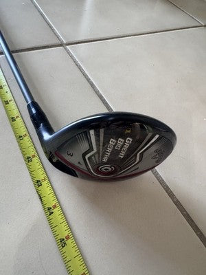 Callaway Great Big Bertha 2015 3 Fairway Wood 15* Kuro Kage 50g R Flex RH W/ HC