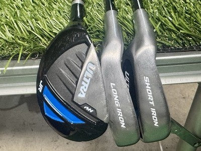 Right Handed Wilson Ultra Jr Golf Set Hybrid, Long Iron, Short Iron Junior Flex