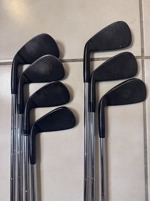 PXG 0311  Gen1 Xtreme Dark Iron Set 4-PW RH R Flex NS Pro Modus 3 Steel