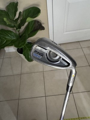Ping G Series Yellow Dot Single 8 Iron AWT 2.0 Steel Regular Flex Shaft RH