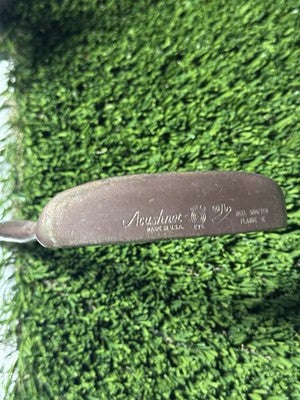 Acushnet Heel Shafted Flange Bullseye Putter 34.5” New Grip