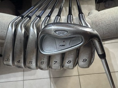 Taylormade RAC OS RH 8pc Iron Set 3-P Light Steel Regular Flex Shafts