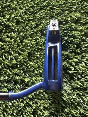 Right Handed TaylorMade Spider Tour X Solid Navy Blue, 35 Inch + Head Cover