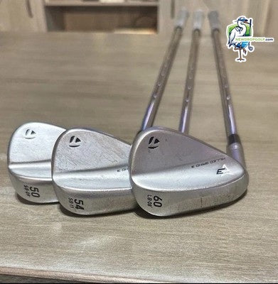 TaylorMade Milled Grind 3 Wedge Set 50* SB 9 | 54* SB 11 | 60* LB 08 LH Steel - View 1