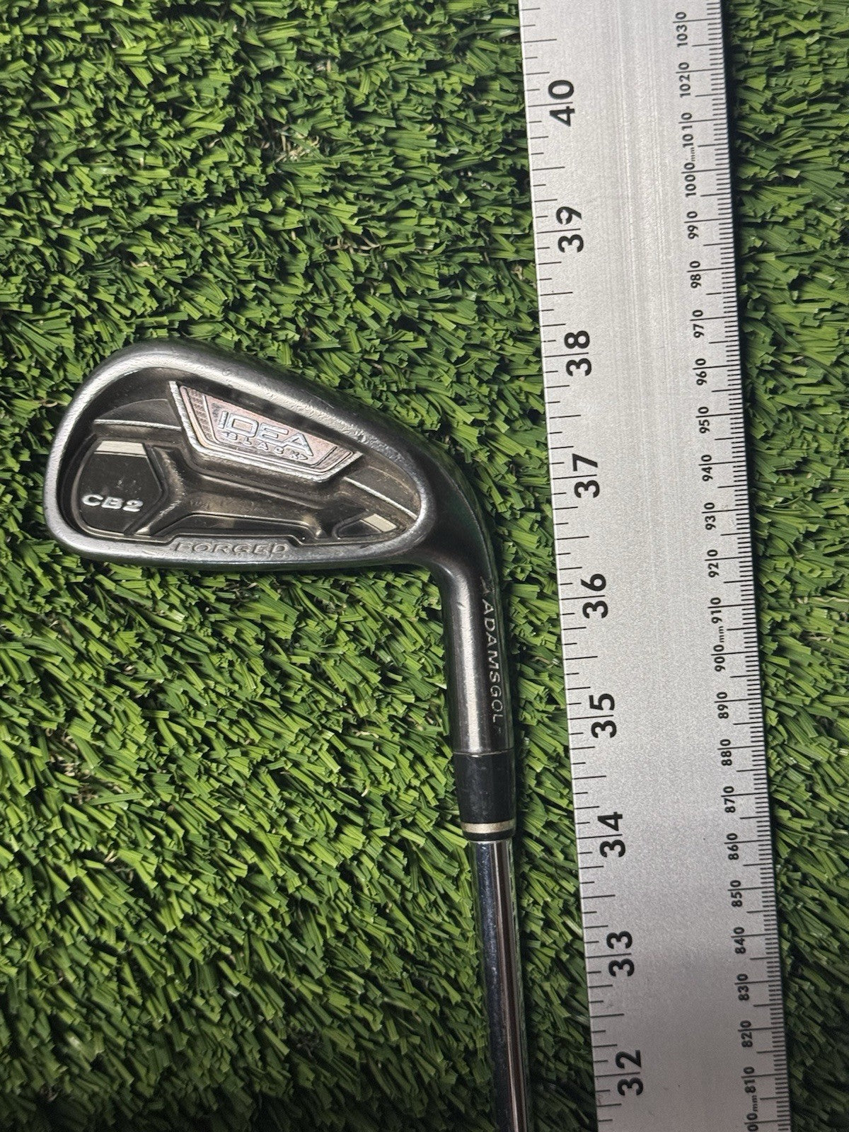 Adams Idea Pro Black CB2 Iron Set 5-PW, GW KBS Tour Steel Shaft Regular Flex RH