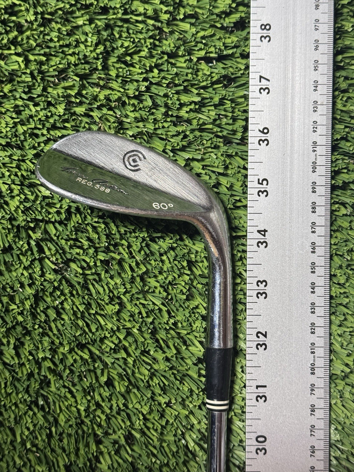 Cleveland Tour Action Reg.588 Lob Wedge 60* Chrome Steel Wedge Flex RH 35.5”
