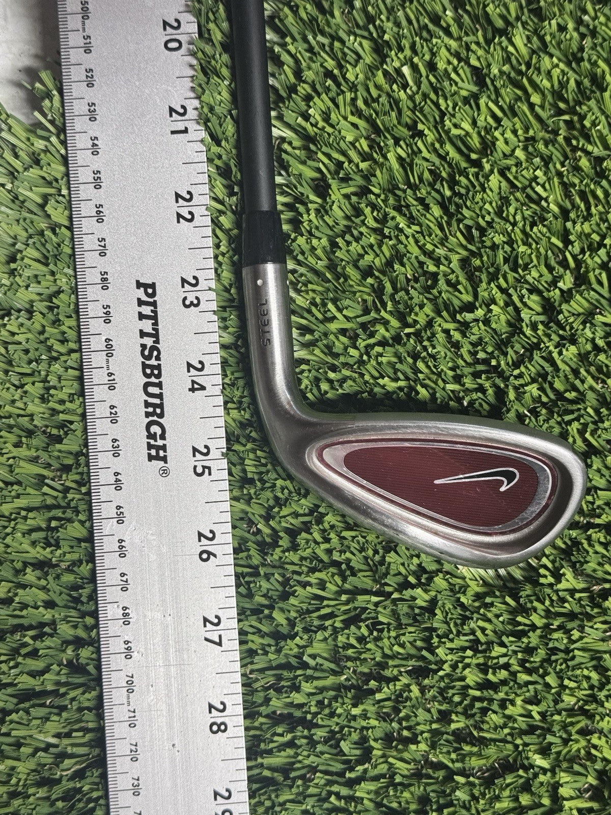 Nike Steel Jr. Junior Kids Golf Clubs Set 3 Pc Putter, PW, Mid Irons RH Youth