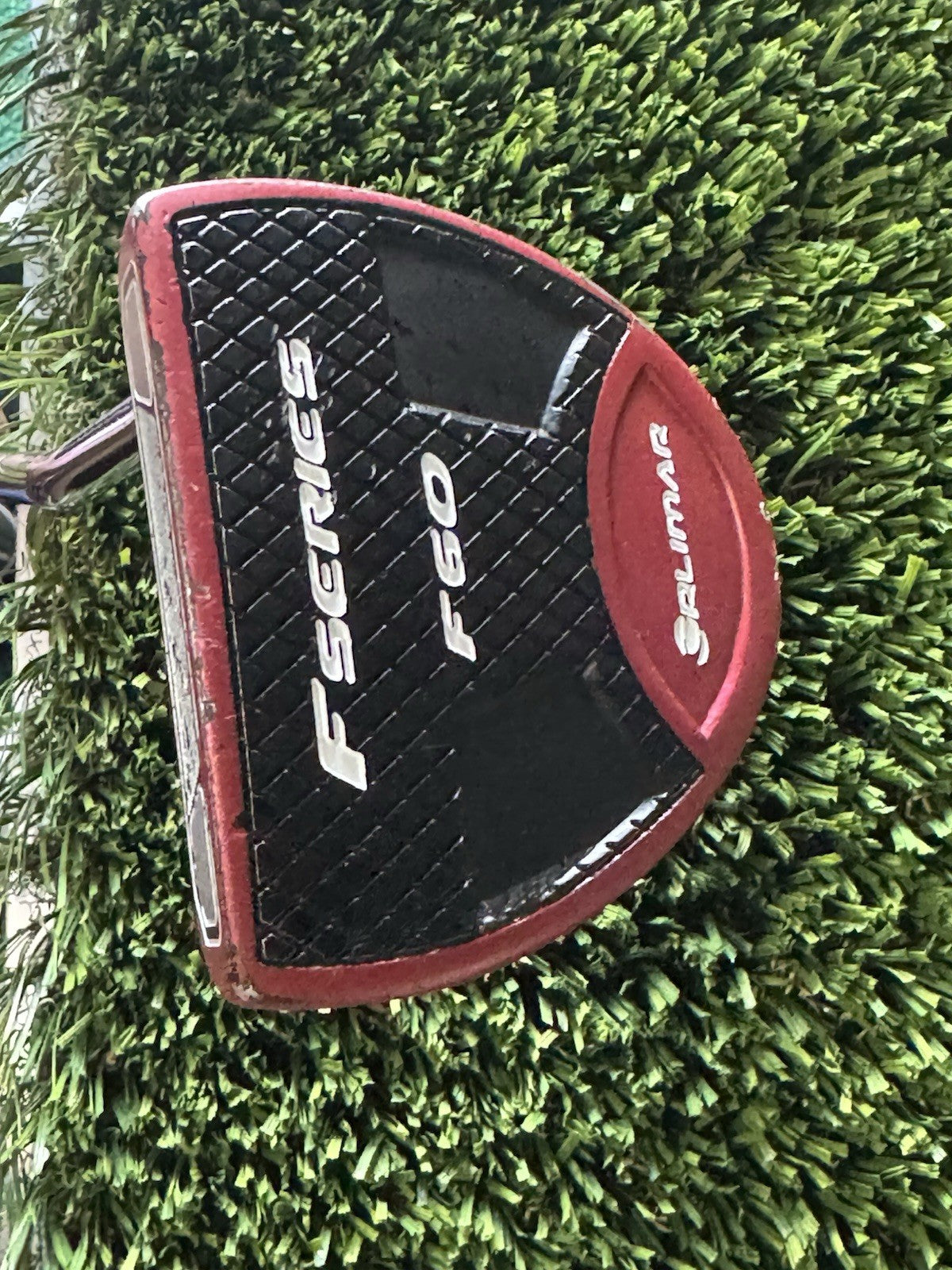 Right Handed Orlimar Golf F-Series F60 Red Black 35" Mallet Putter