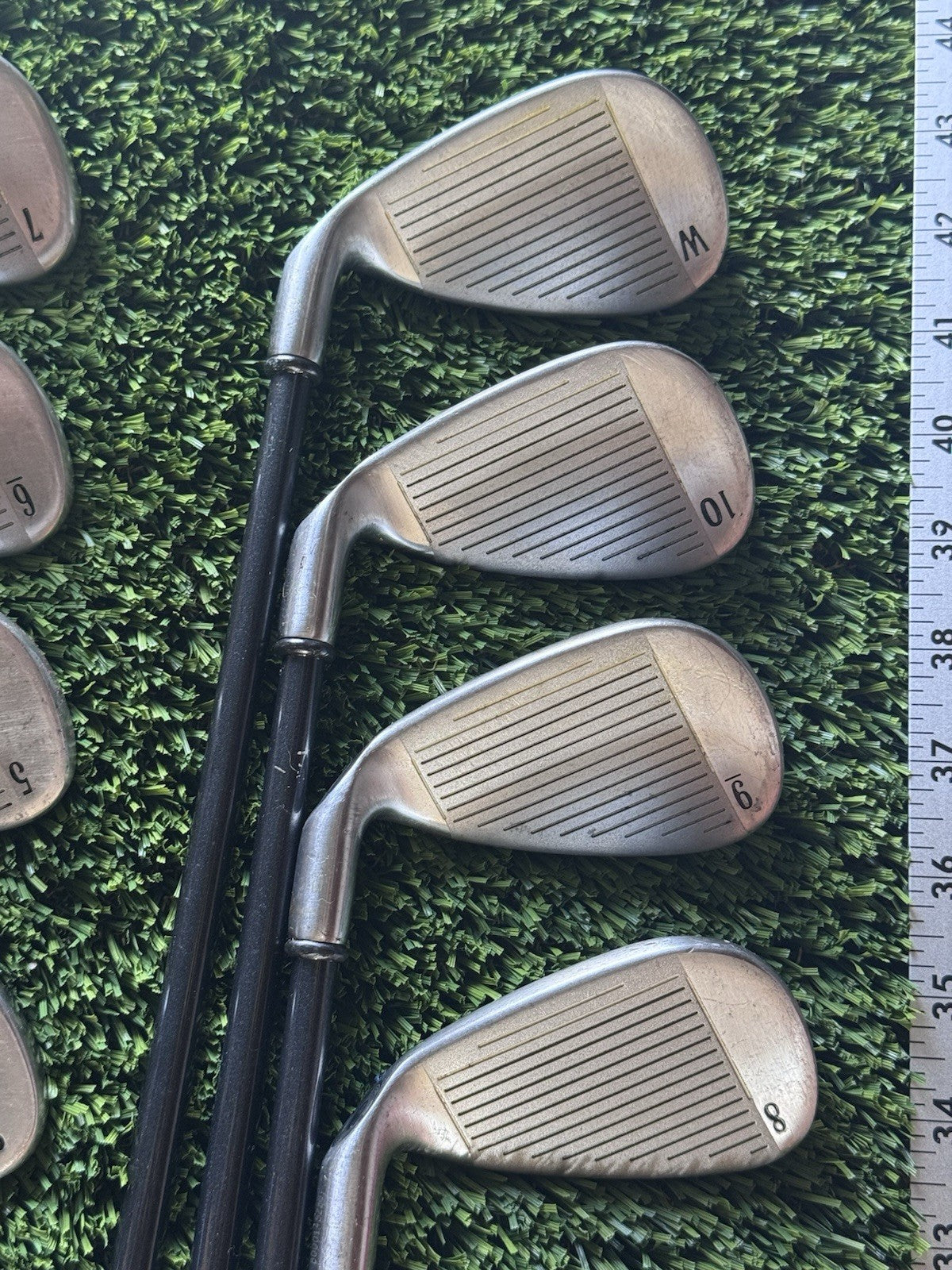 Callaway 2002 Big Bertha iron Set 2, 5-10,PW RCH 75 Regular Flex Graphite RH