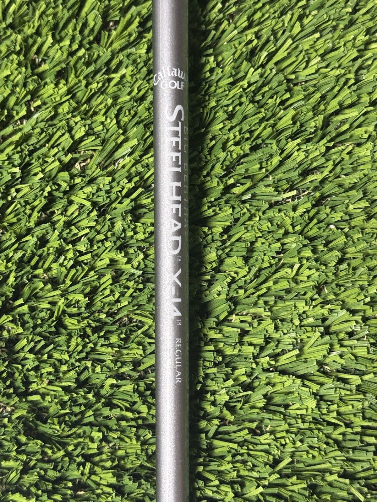Callaway Steelhead Big Bertha X-14 6 Iron Regular Flex Graphite Shaft 37.5" RH