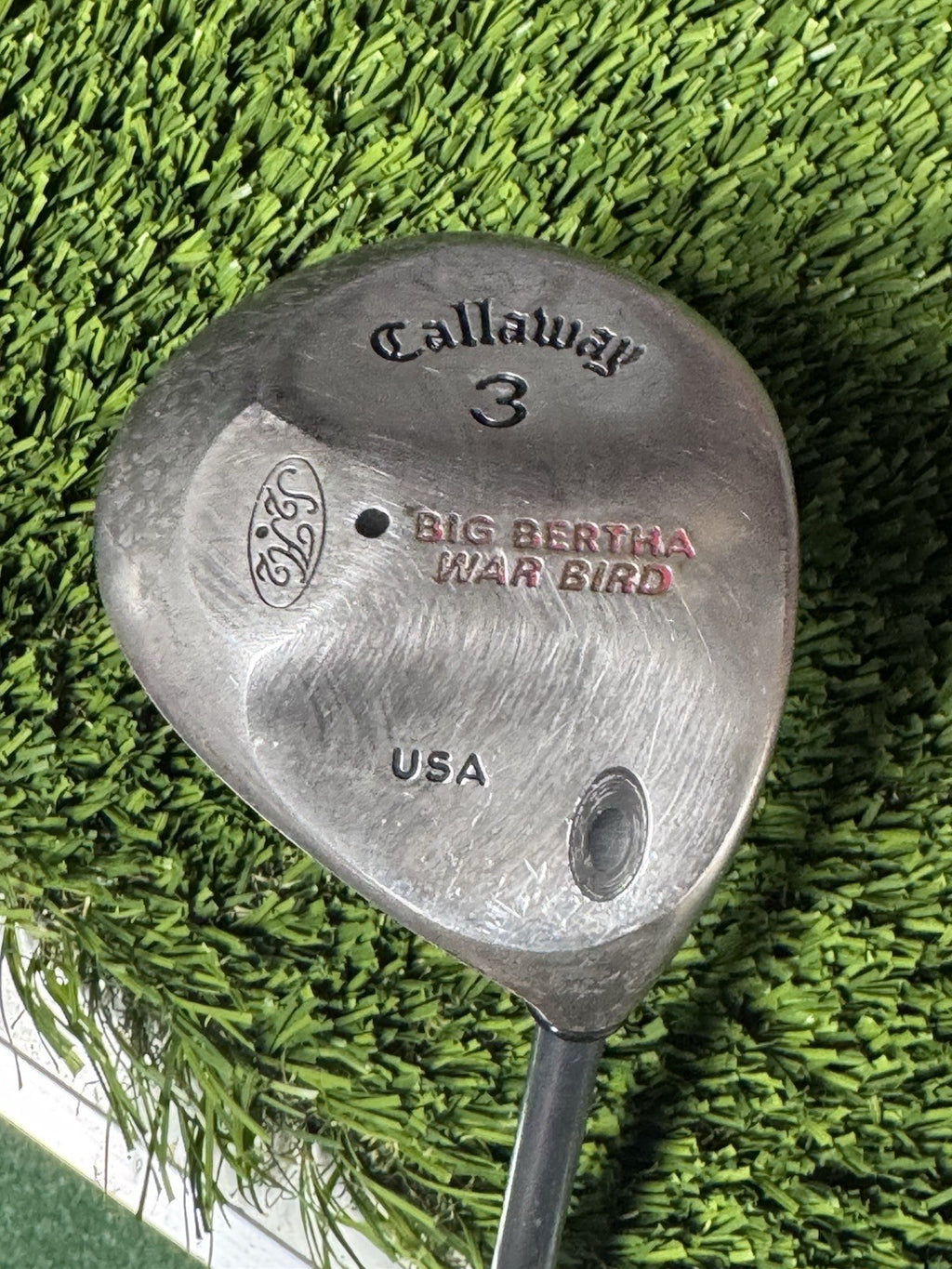 Callaway Golf Big Bertha War Bird 3 Wood RCH 90g Graphite Shaft Regular Flex RH