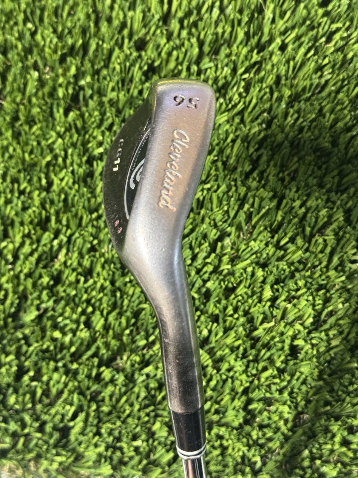Right Handed Cleveland CG11 56* Sand Wedge Steel Shaft Wedge Flex