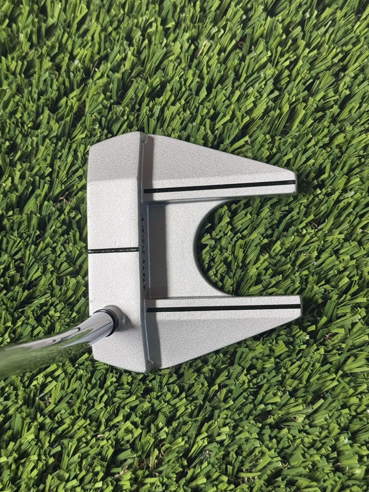 Right Handed Odyssey White Hot OG Seven 7 Mallet Putter 33" Mens + Head Cover