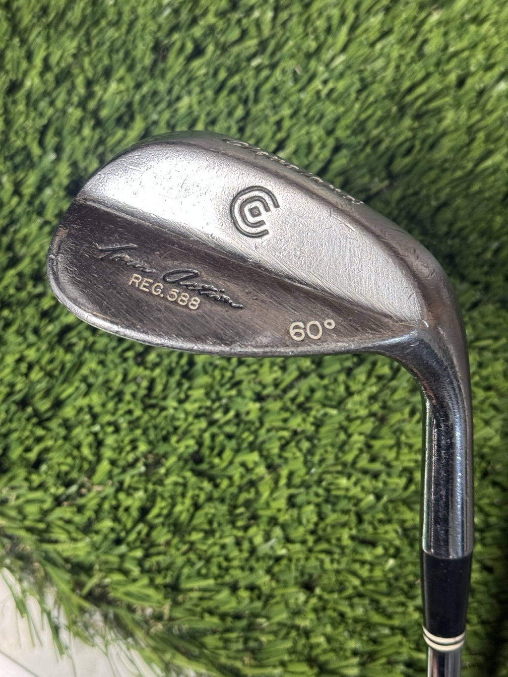 Cleveland Tour Action Reg.588 Lob Wedge 60* Chrome Steel Wedge Flex RH 35.5”