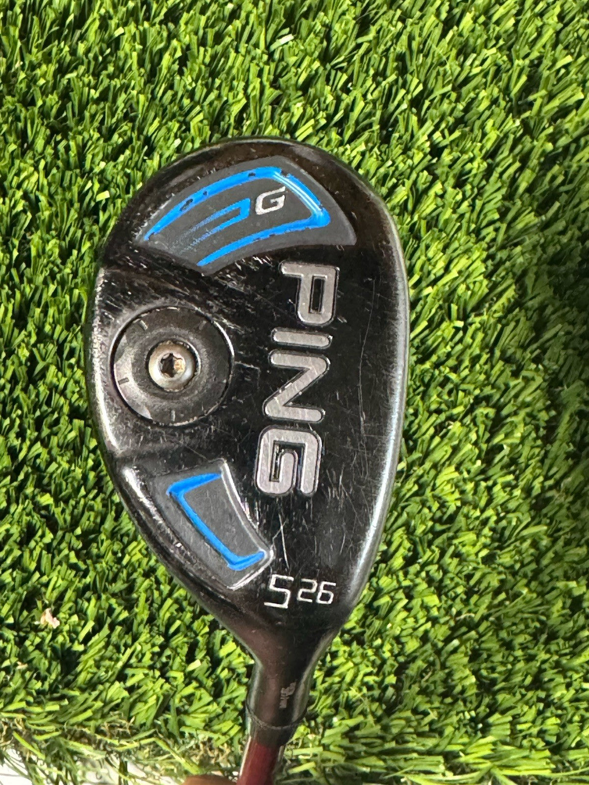 Right Handed Ping 2016 G Hybrid 5 Hybrid 26° TFC 149 Regular Flex 39”