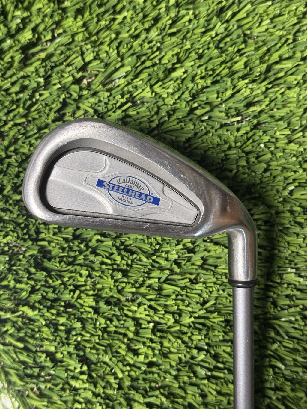 Callaway Steelhead Big Bertha X-14 6 Iron Regular Flex Graphite Shaft 37.5" RH