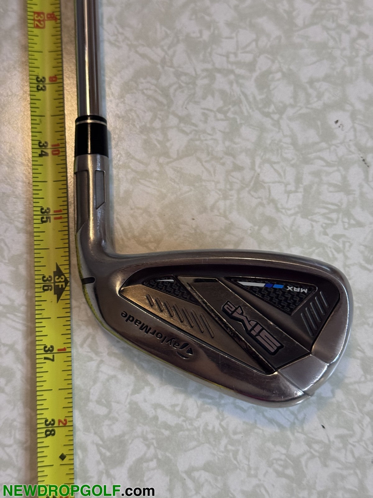 TaylorMade SIM2 MAX Single 8 Iron KBS Max MT 85g Stiff Steel Mens RH