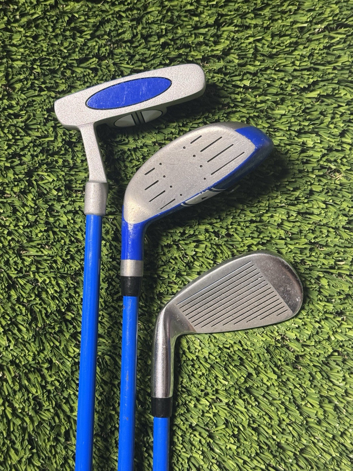 Precise X7 Junior Clubs Driver 6/7 9/p Graphite Jr Flex Shaft 3 Total Clubs Used