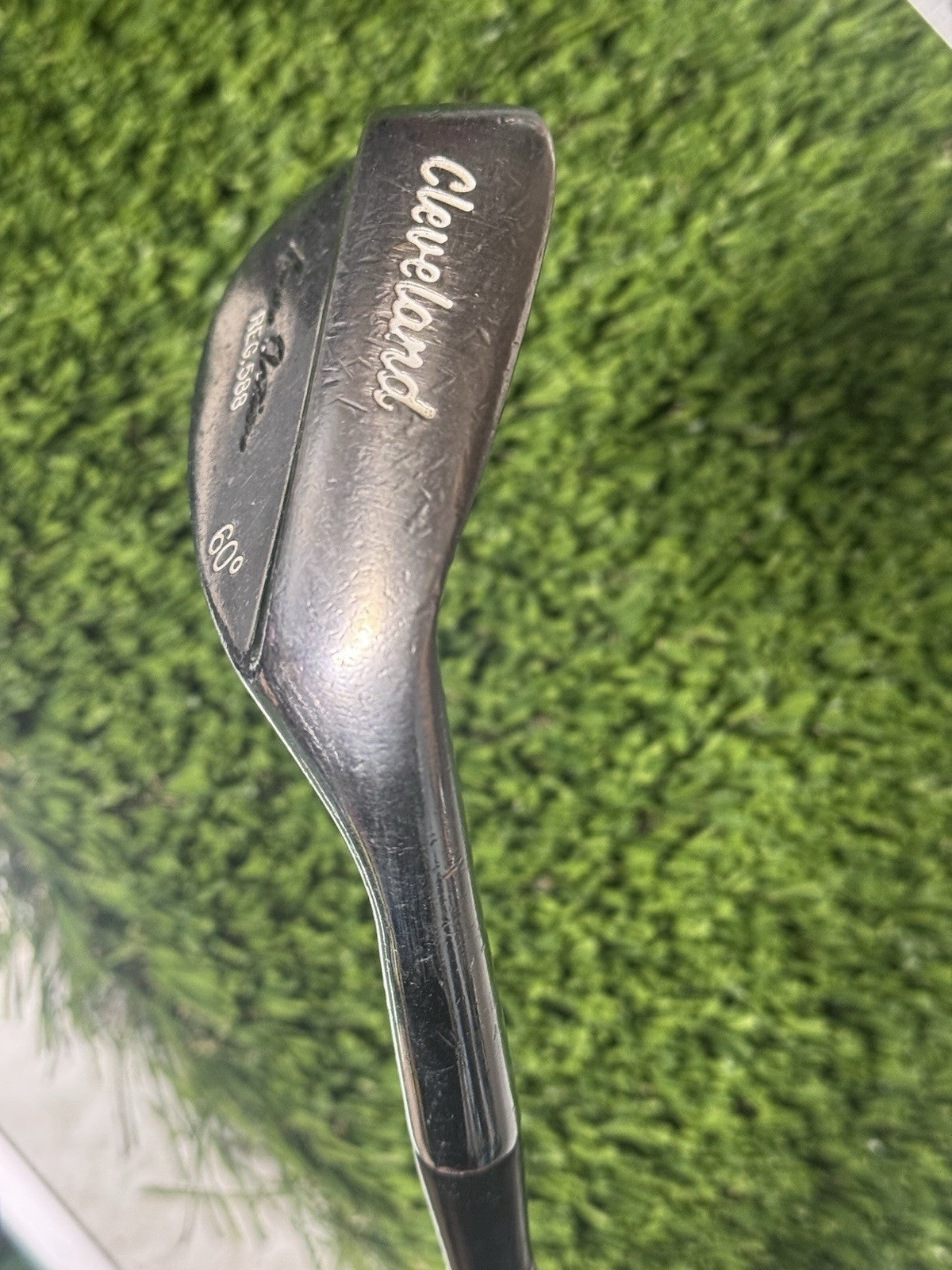 Cleveland Tour Action Reg.588 Lob Wedge 60* Chrome Steel Wedge Flex RH 35.5”