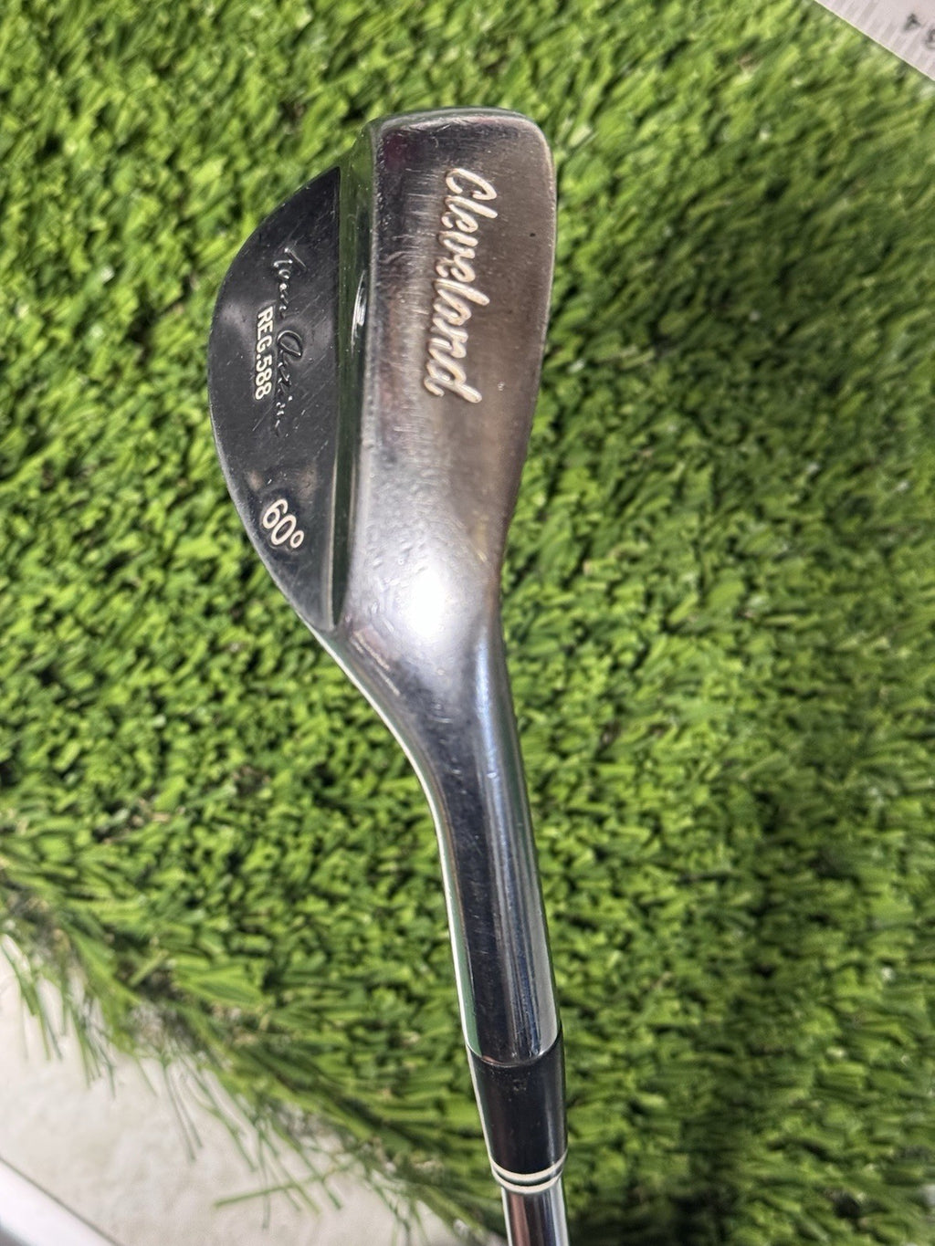 Cleveland Tour Action Reg.588 Lob Wedge 60* Chrome Steel Wedge Flex RH 35.5”