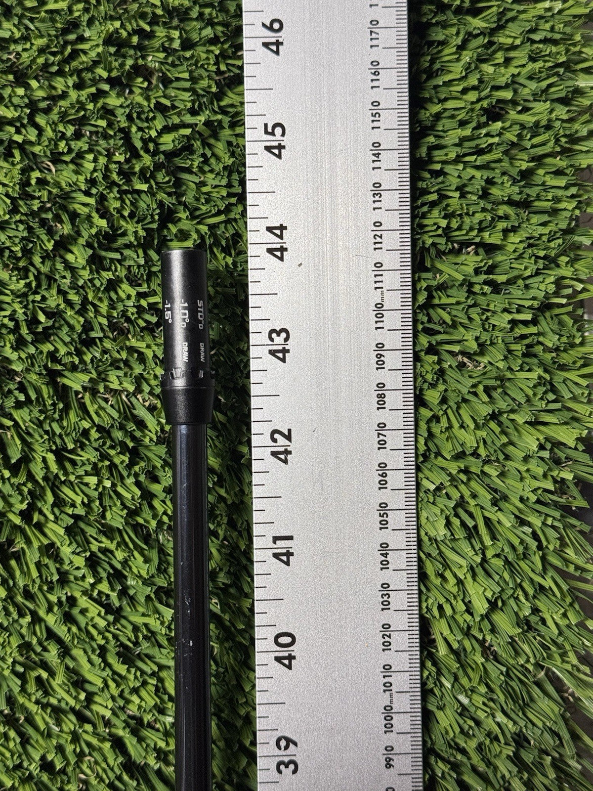 UST Mamiya LIN-Q M40X Blue 7F4 Stiff Flex Driver Shaft Cobra Adapter & Grip 44”