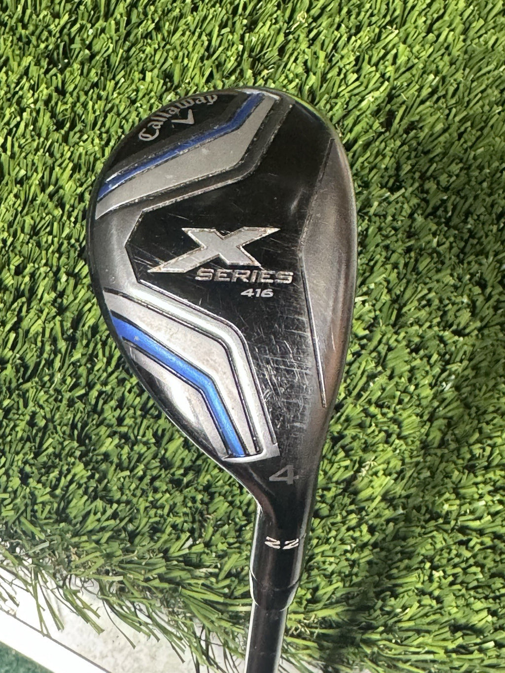 Callaway X Series N416 22* 4H Hybrid 60g Regular Flex Graphite Shaft Right Hand